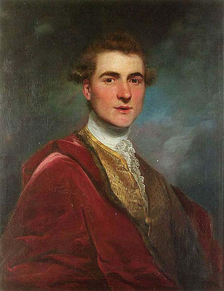 Sir Joshua Reynolds Portrait of Charles Hamilton, 8th Earl of Haddington Germany oil painting art